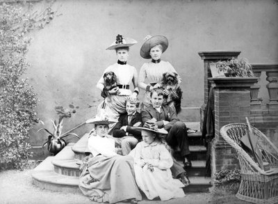 Portrait de groupe victorien, vers 1890 - English Photographer